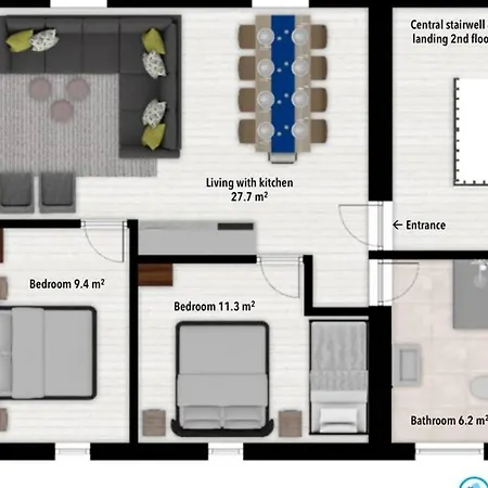 Authentic - 5p-apartment * Eijsden